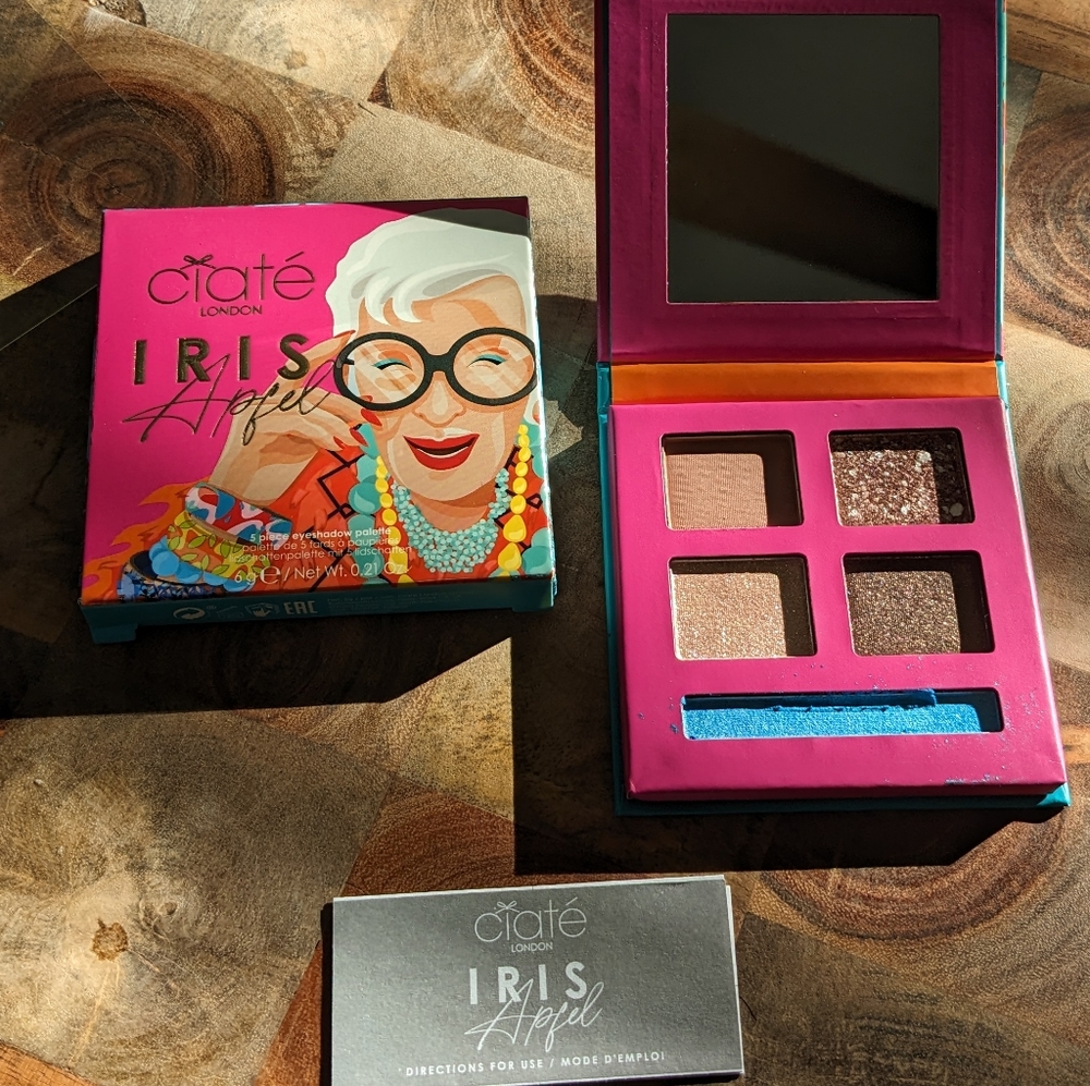 Ciate London Irid April Accidental Icon Eye Shadow Pallet Purse Size New in Box